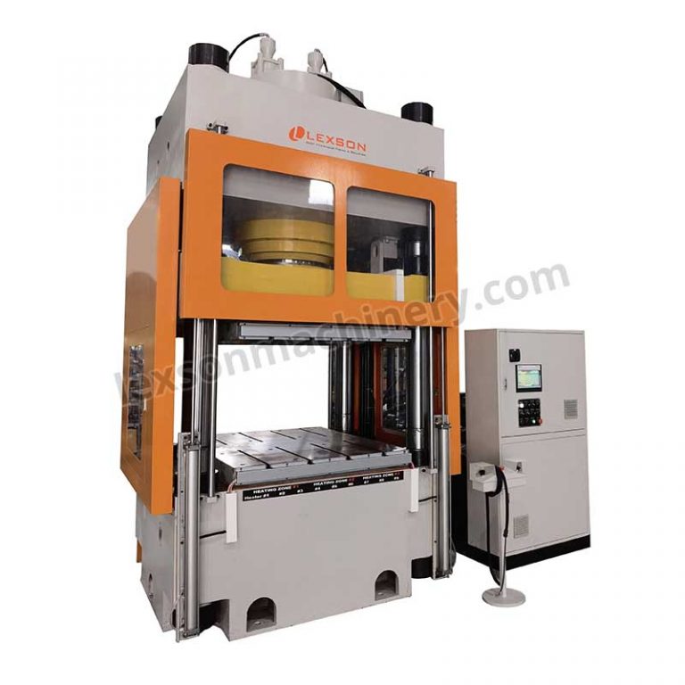 Heated Platen Press Hydraulic Hot Press Supplier Lexson Machinery