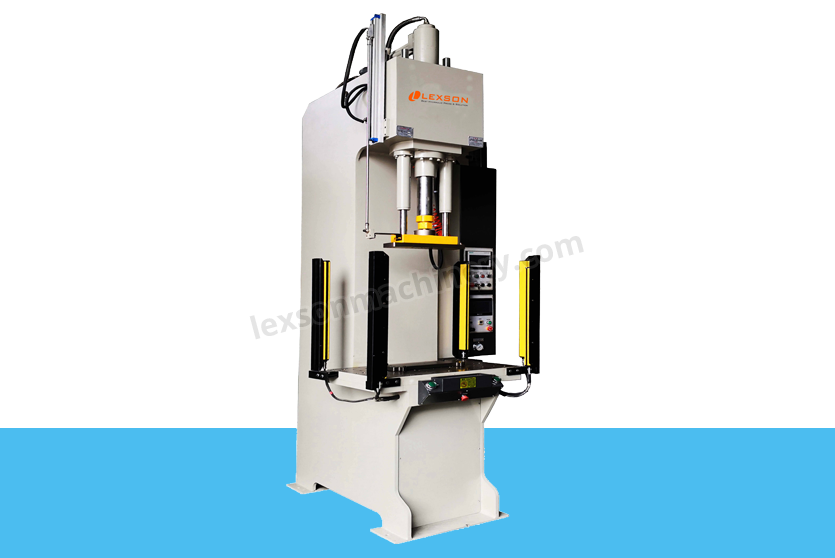 10 ton servo hydraulic c frame precision press machine