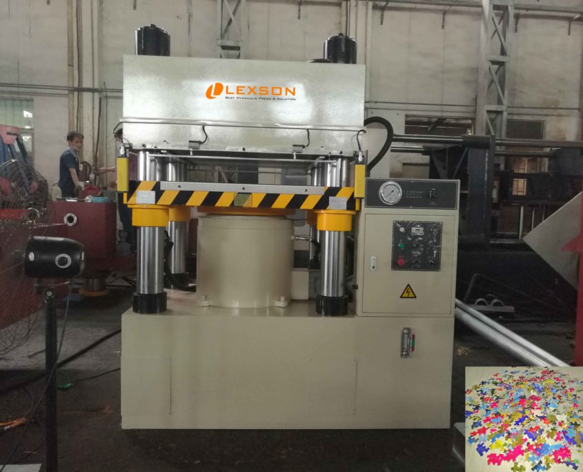 500 ton jigsaw puzzle cutting machine