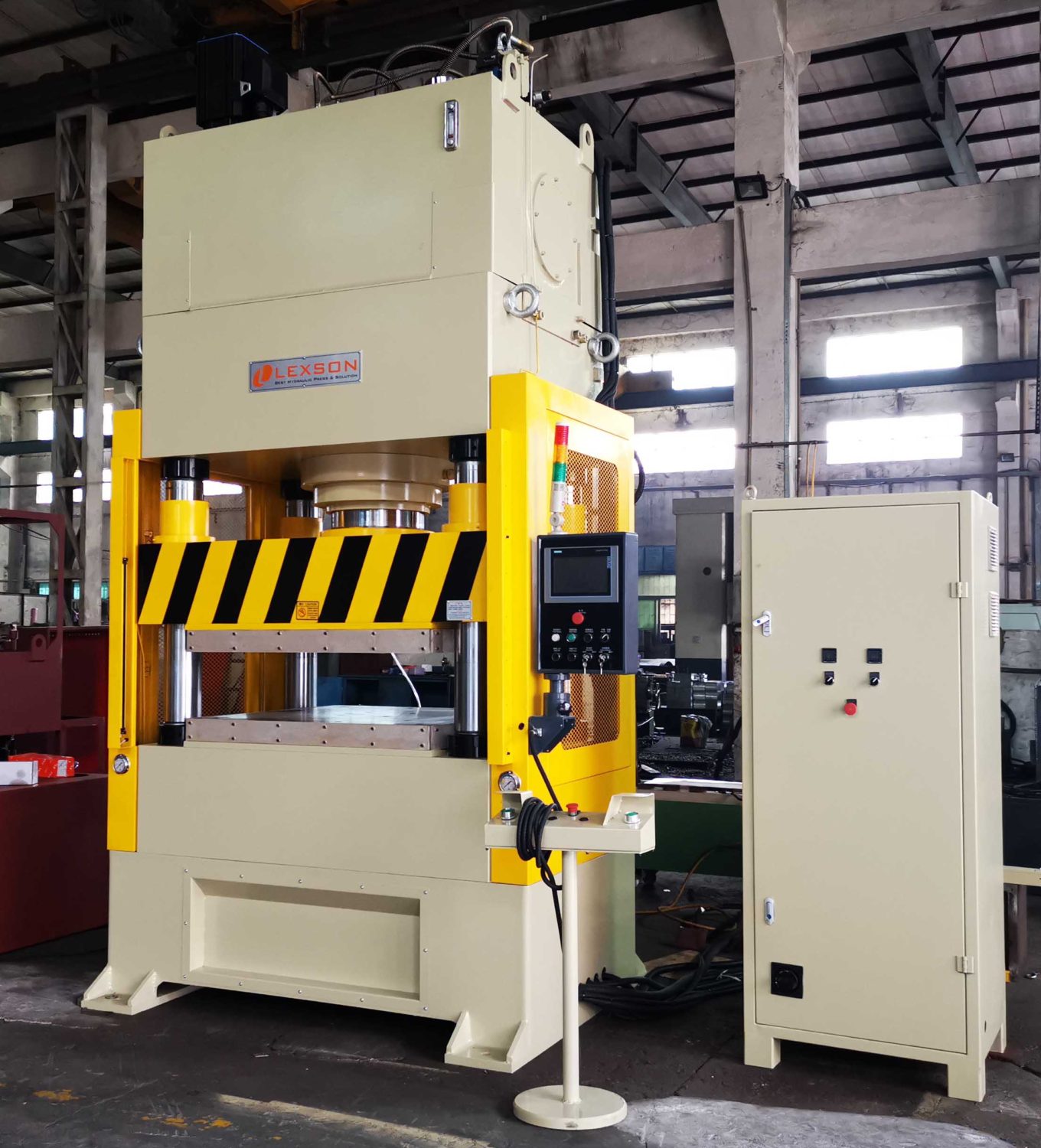 300 ton Hot Forming Machine for Brake Pad manufacturing process